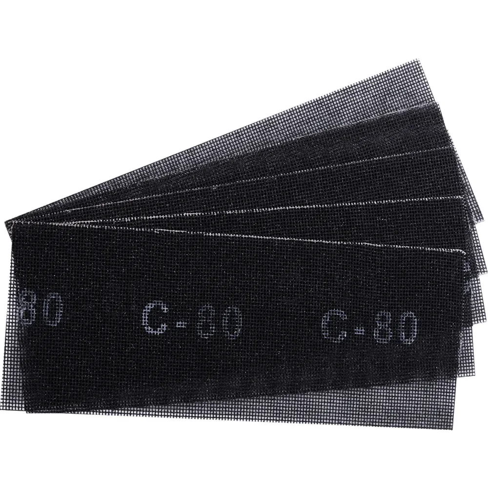 Lixa de Tela Abrasiva 115mm x 280mm Grão 240 5 Peças Worker