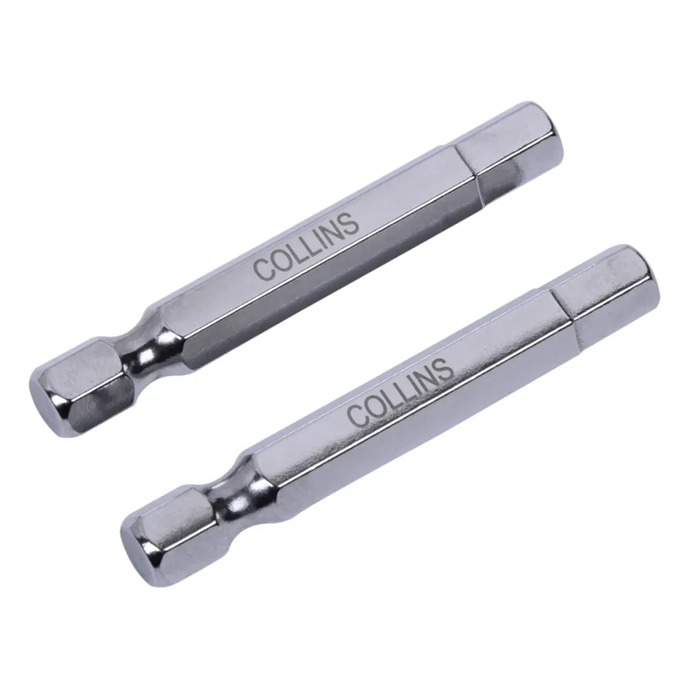 Ponta Bits Allen 1/4" 6mmx50mm Collins