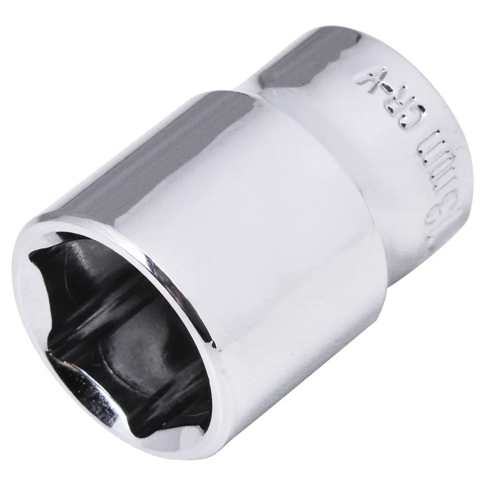 Soquete Sextavado Encaixe 1/4" 13mm Worker - Imagem 4