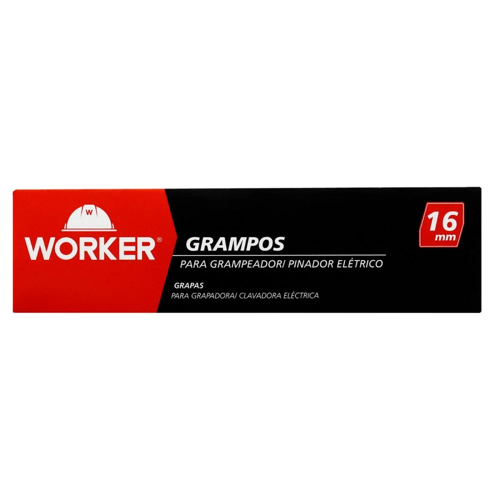 Grampo Para Grampeador/ Pinador Elétrico 1000 Peças Worker