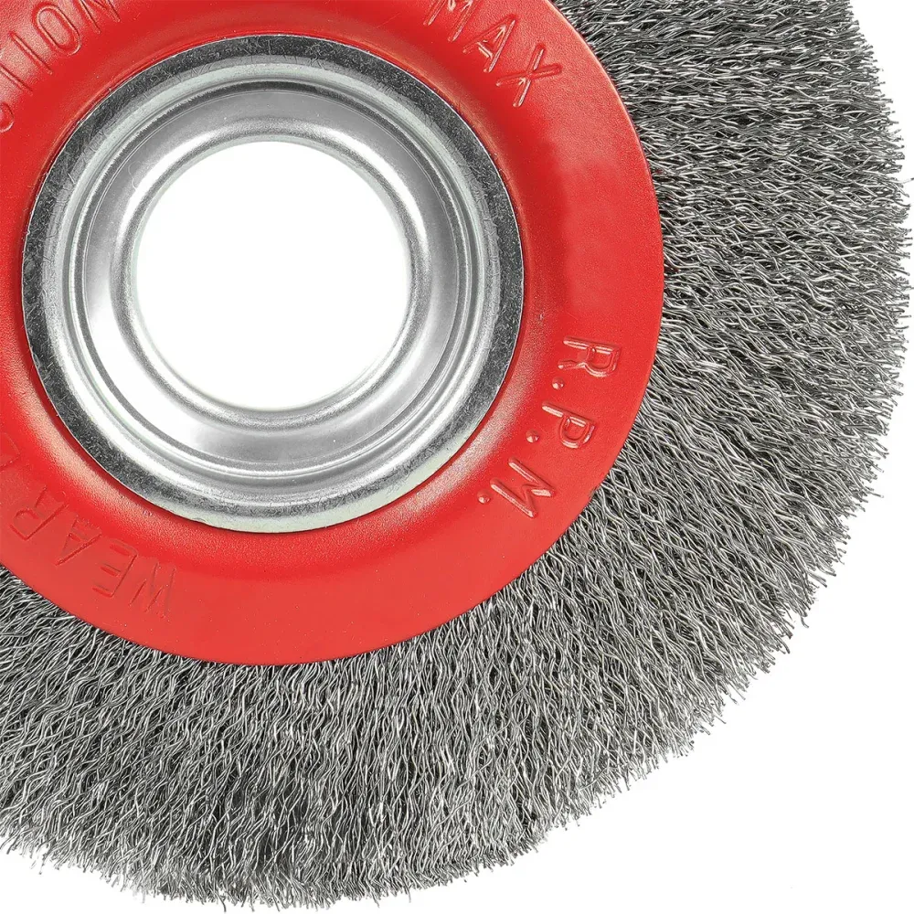 Escova Circular em Aço Ondulado 6"x 1/2" Worker - Imagem 4