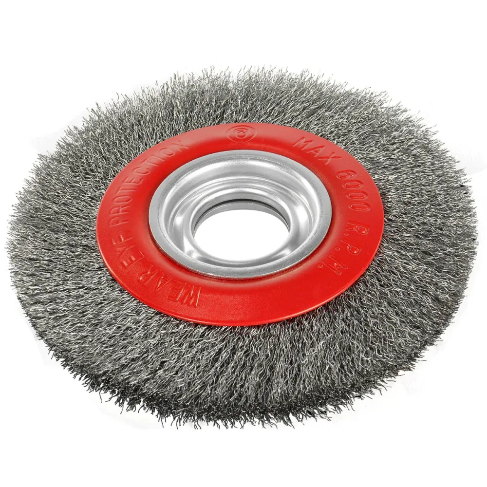 Escova Circular em Aço Ondulado 6"x 1/2" Worker - Imagem 7