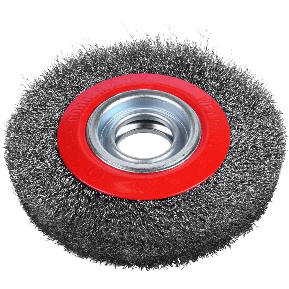 Escova Circular em Aço Ondulado 6"x 1/2" Worker - Imagem 10