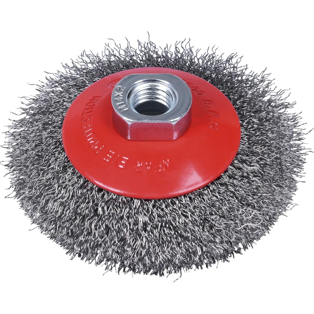 Escova Circular Cônica Aço Worker