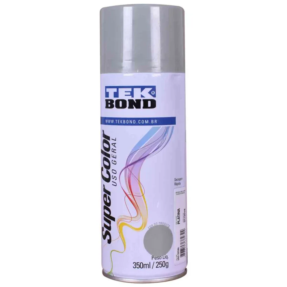 Tinta Spray Platina 350ml Tekbond