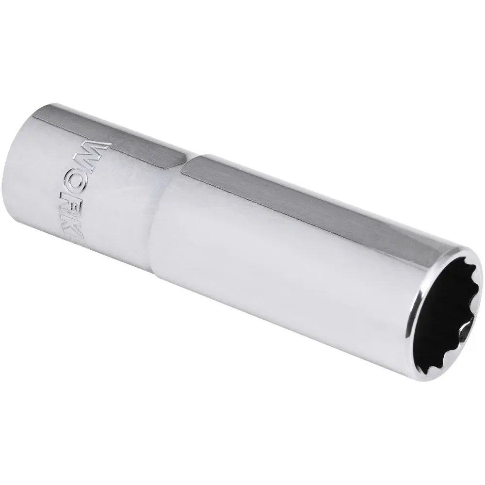 Soquete Estriado Longo Encaixe 1/2" 15mm Worker - Imagem 4