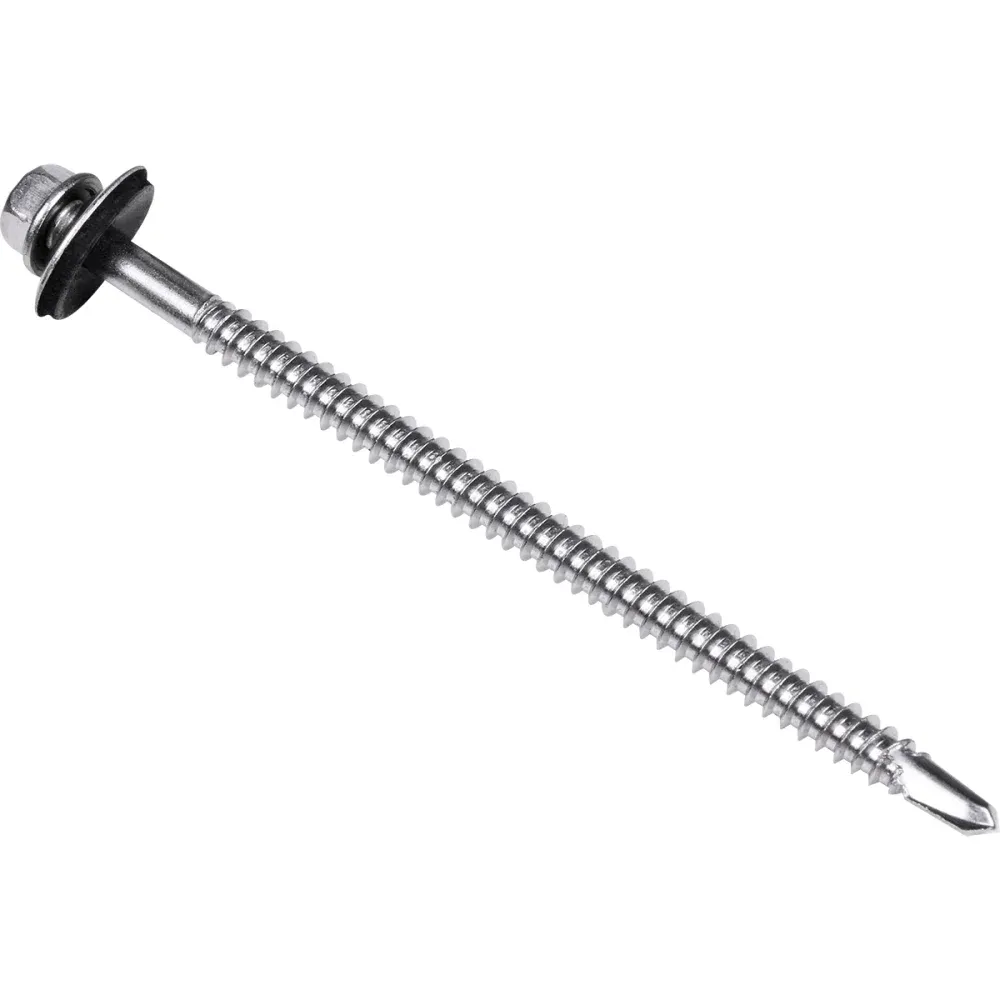 Parafuso Ponta Broca Cs Inox 5,5MM(N12)X4 100 Peças Worker - Imagem 3