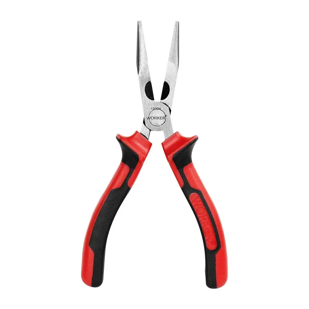 Alicate De Bico Meia Cana 6" 1000V Worker - Imagem 3