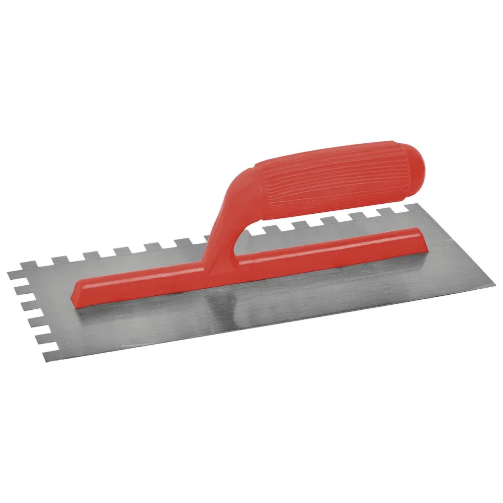 Desempenadeira de Aço Dentada  28cm x 12cm Worker
