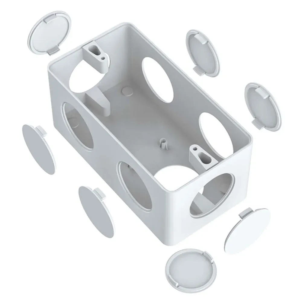 Caixa Condulete 1" com 7 Entradas PVC Branco INPOL