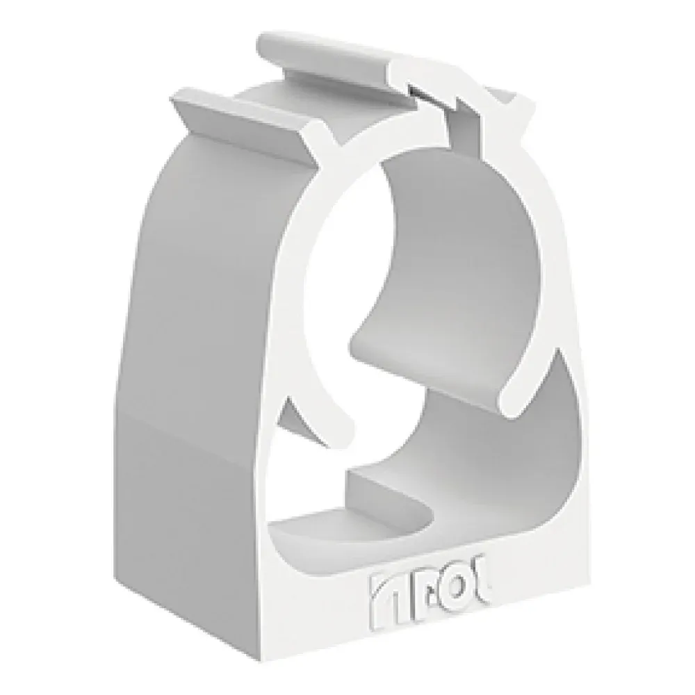 Abracadeira 3/4" Fixador Branco Inpol