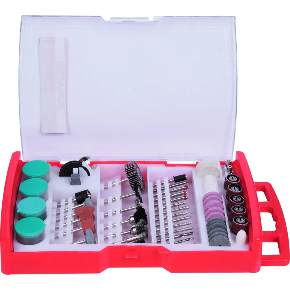 Jogo de Acessórios para Micro Retífica com 198 Peças Bumafer - Imagem 3