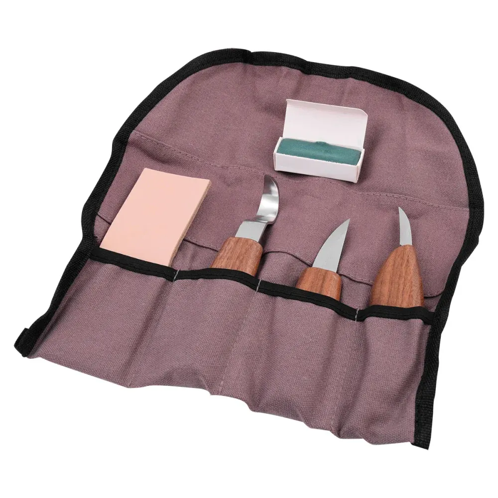 Jogo de Formões em Cromo Vanádio com 5 Peças Bumafer