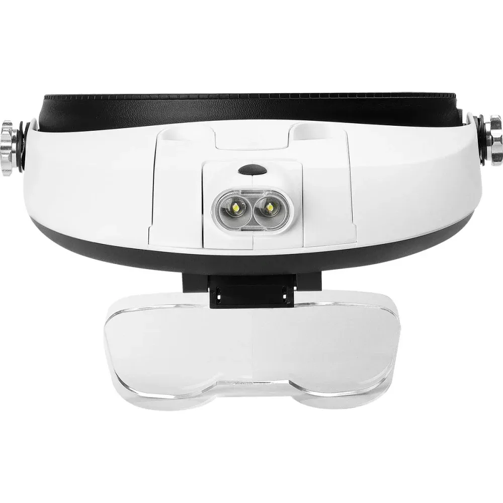 Lupa de Cabeça com LED Profissional Branco Bumafer - Imagem 2