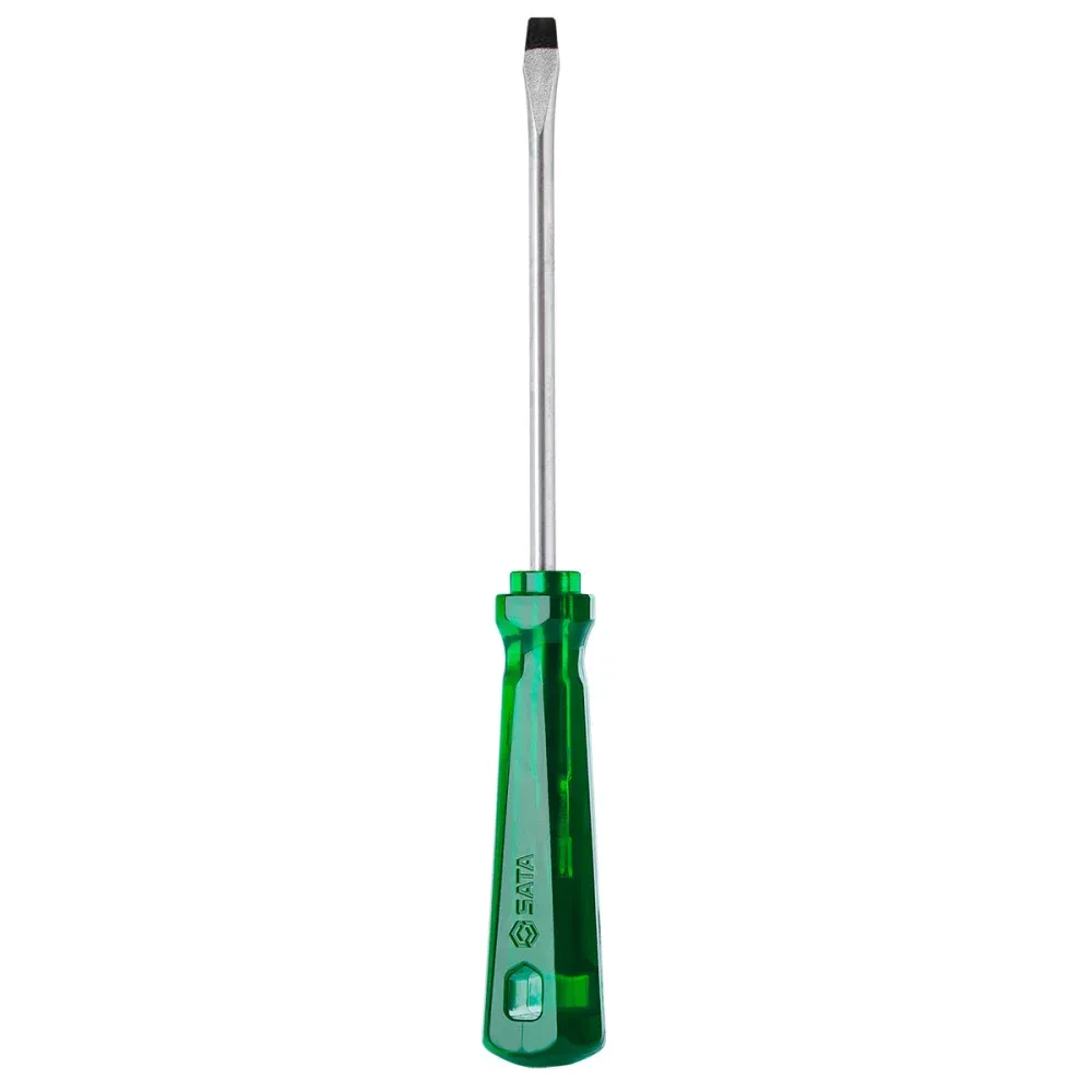 Chave de Fenda com Cabo Translucido Verde 3/16x10” Sata