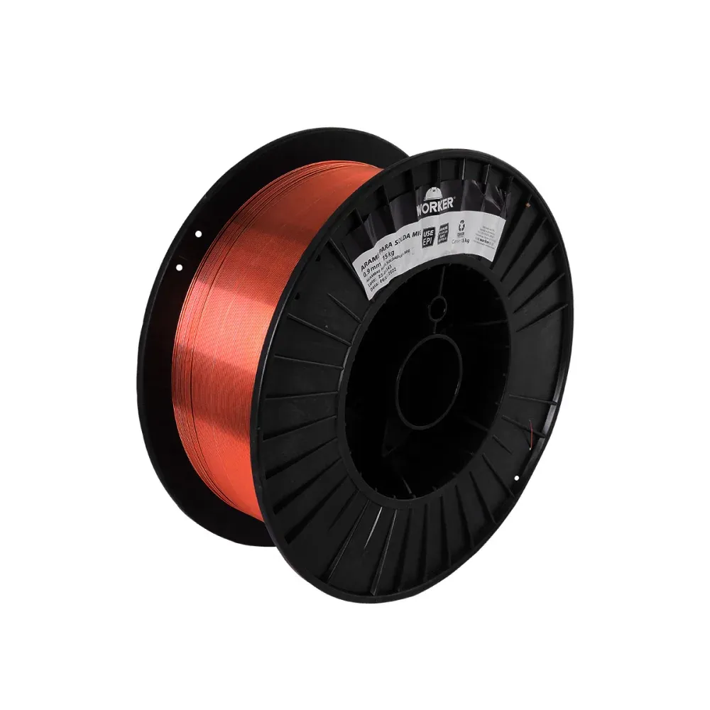 Arame para Solda de Carretel MIG 0,9mm 15Kg Worker