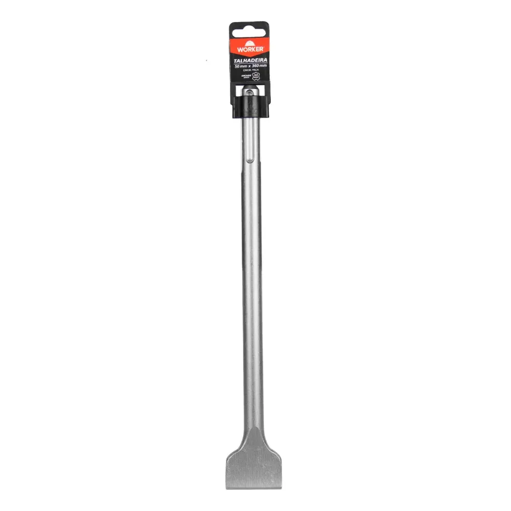 Talhadeira Encaixe SDS Max Ponta Pá 50mm x 250mm Worker - Imagem 2