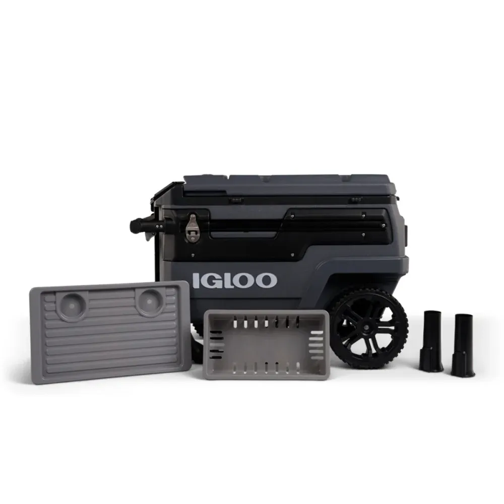 Caixa Térmica Cooler com rodas Trailmate Journey 66 Litros Igloo - Imagem 2