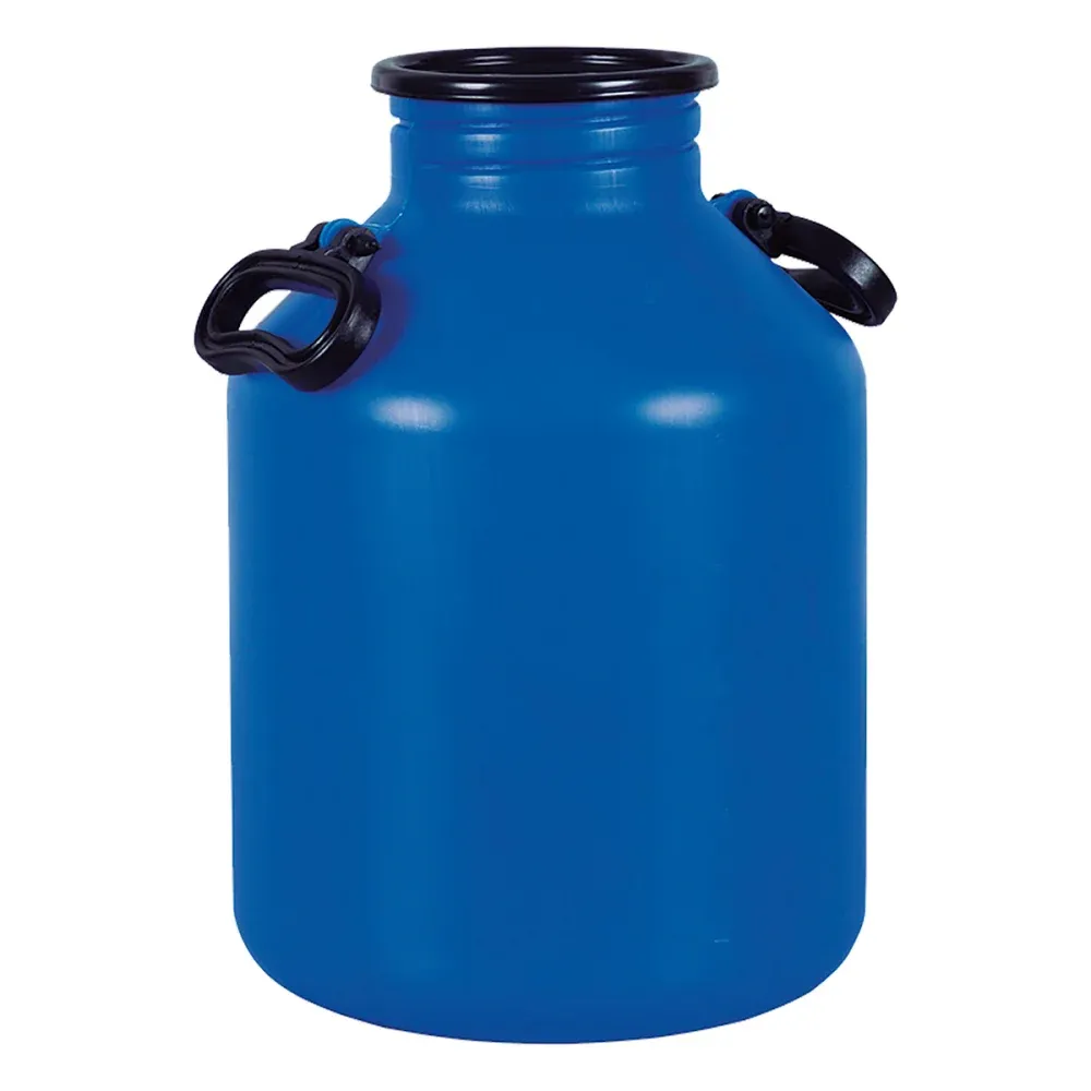 Galão para Leite de Plástico Azul 20L Injesul