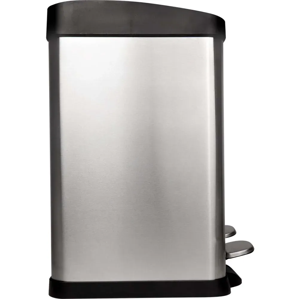 Lixeira Dupla Aço Inox 30L Kala - Imagem 3