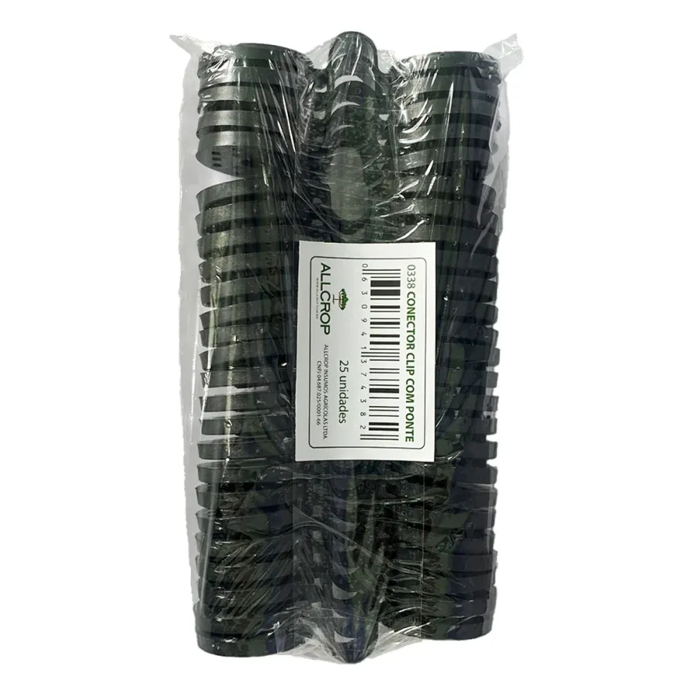 Conector Clip para Telas com Ponte 25 Peças Allcrop - Imagem 2