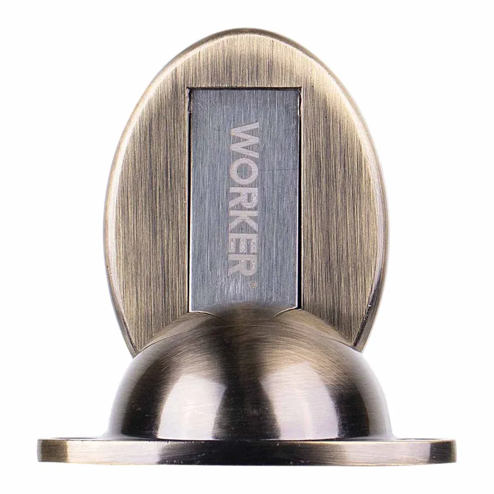 Fixador de Porta Magnética Tipo Invisível Latão Worker - Imagem 3