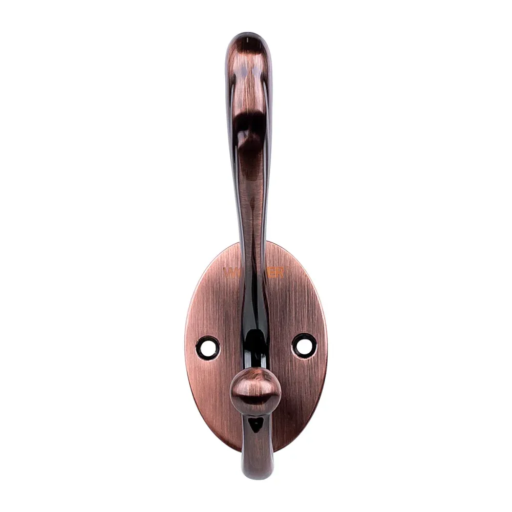 Gancho de Parede Duplo - Cor Cobre Antigo Worker - Imagem 3