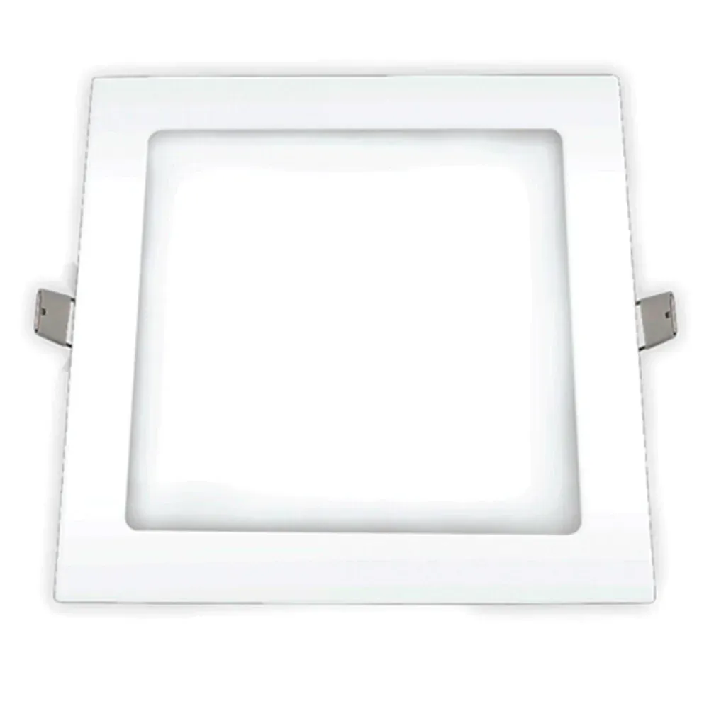 Painel Led Embutir 18W BIV 4000K Quadrado Ourolux