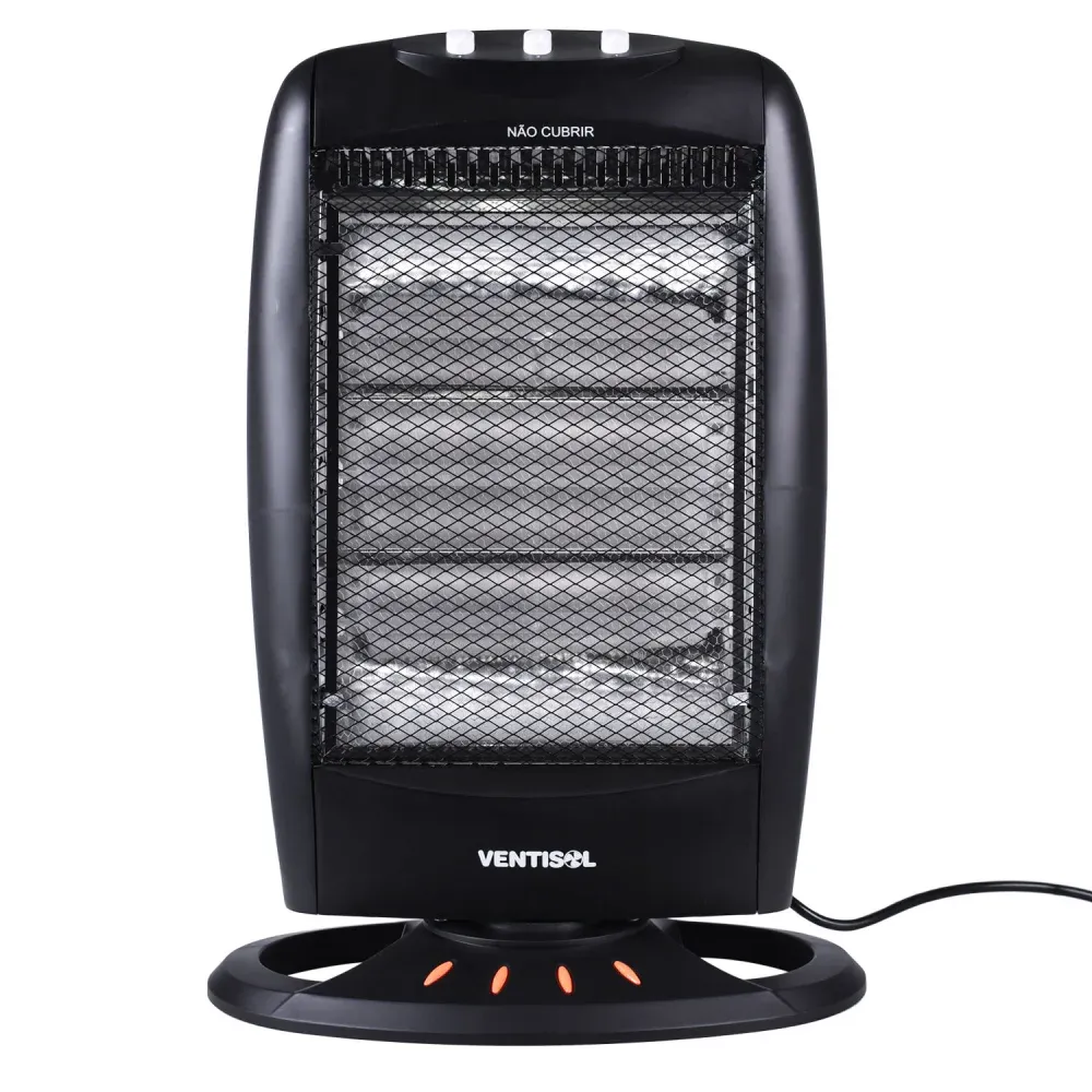 Aquecedor Doméstico Halógeno AH-02 1200W Ventisol