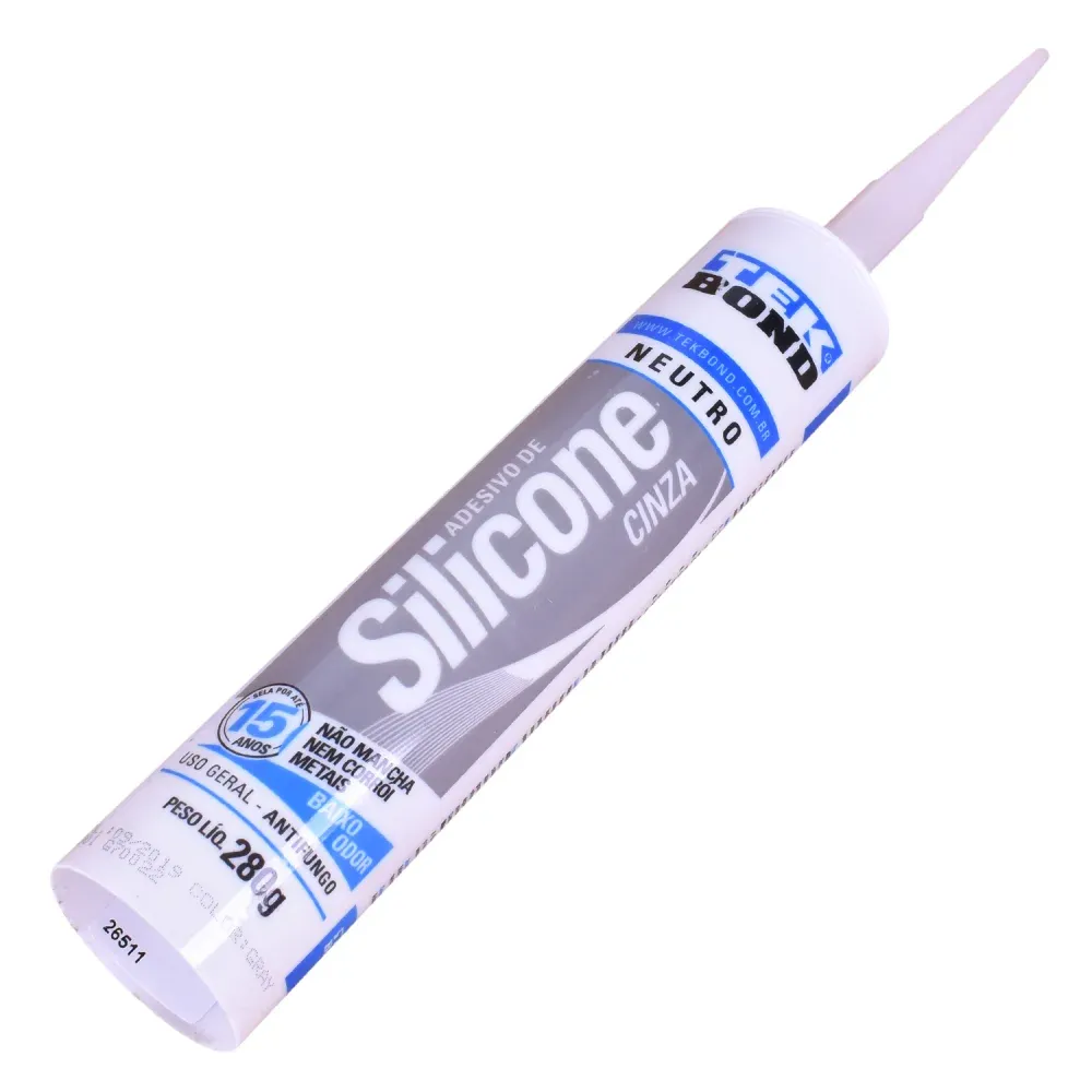 Silicone Neutro Transparente 280G Tekbond