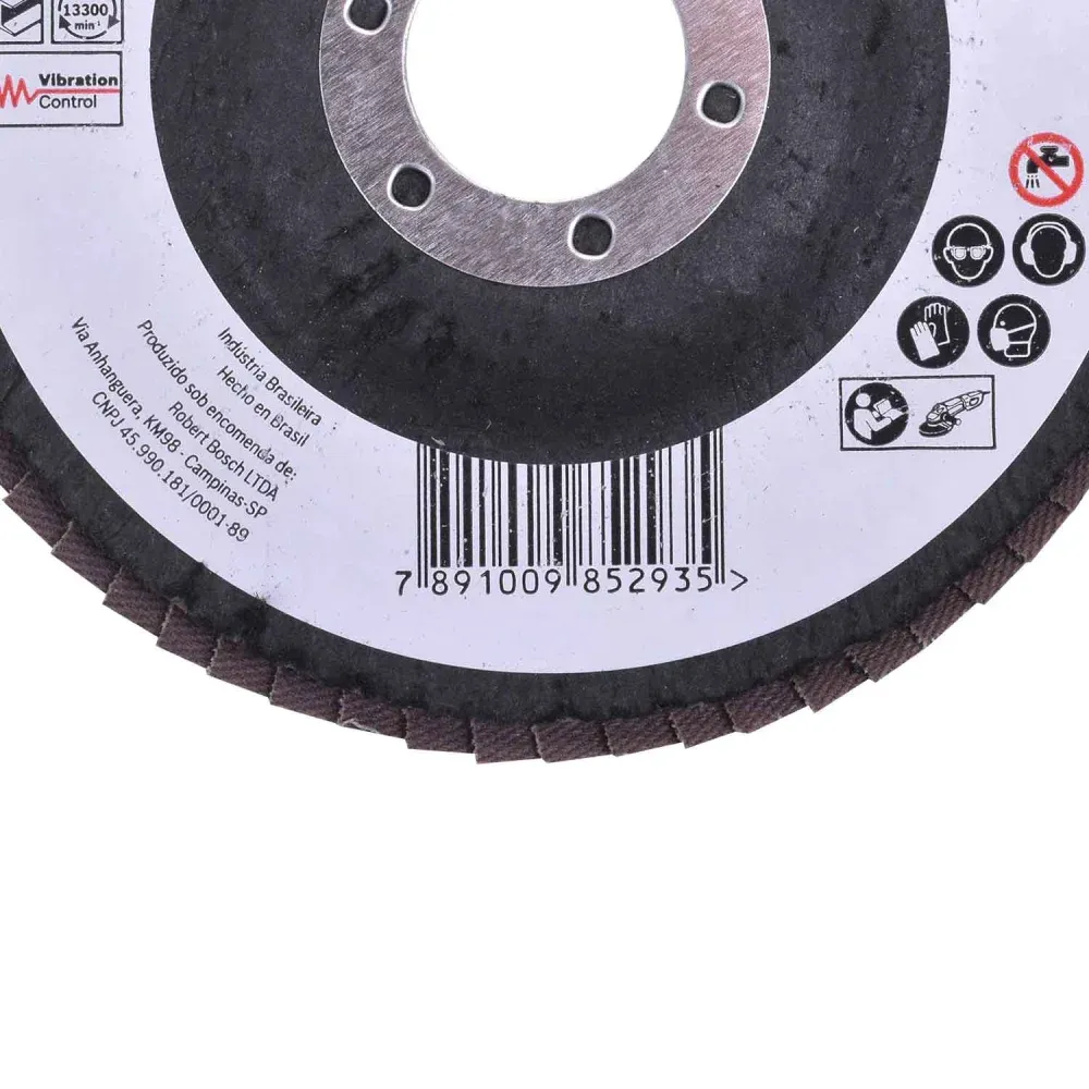 Lixa Disco Flap Expert For Metal 115 x 22,23mm Bosch - Imagem 3