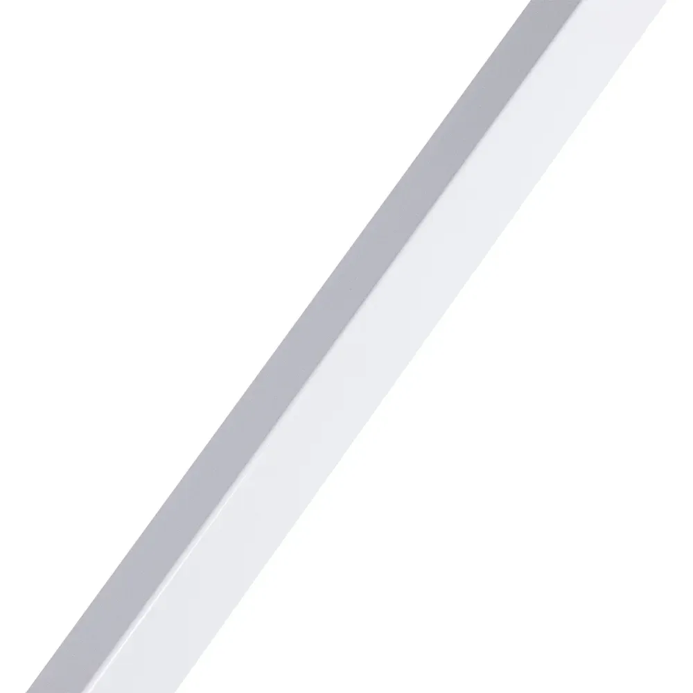 Cantoneira L 1” em Alumínio 3m Branco Worker - Imagem 3