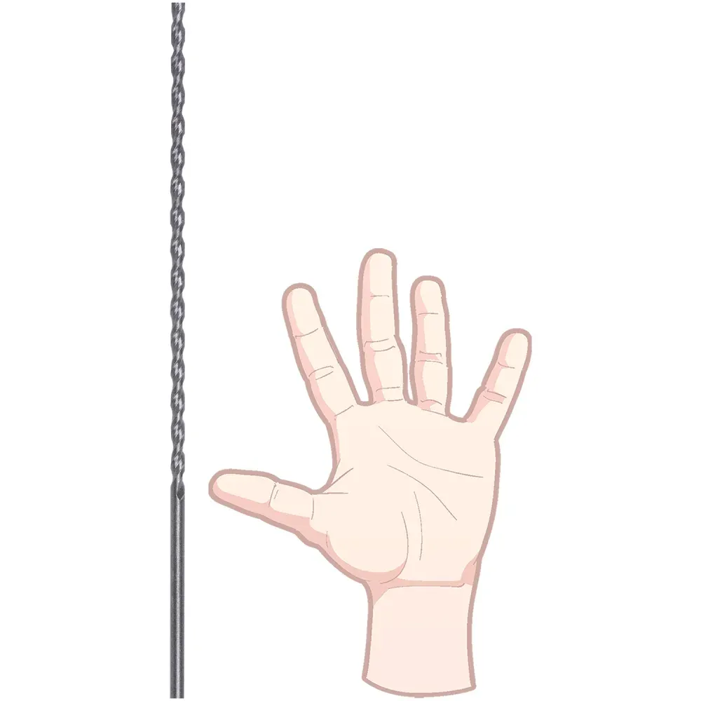 Broca Concreto Extra Longa 8,00mm Collins - Imagem 5