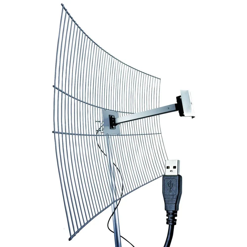 ANTENA PARABOLA USB AQUARIO GRADE CB 10M 25 DBI