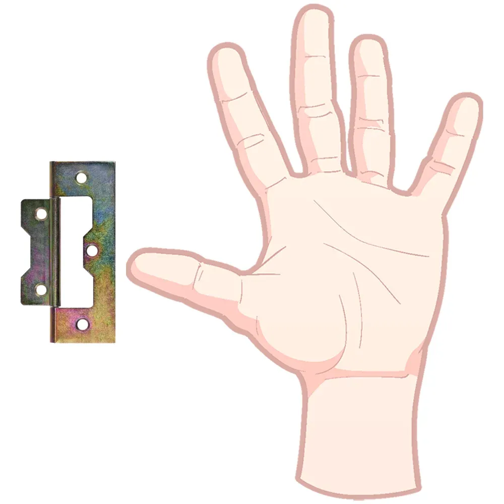 DOBRADIÇA MÓVEIS TIPO JANELINHA 3" MERKEL - Imagem 4