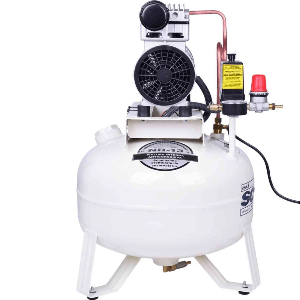 Compressores de Pistão Isento de Óleo CSD 5/30- 127v.