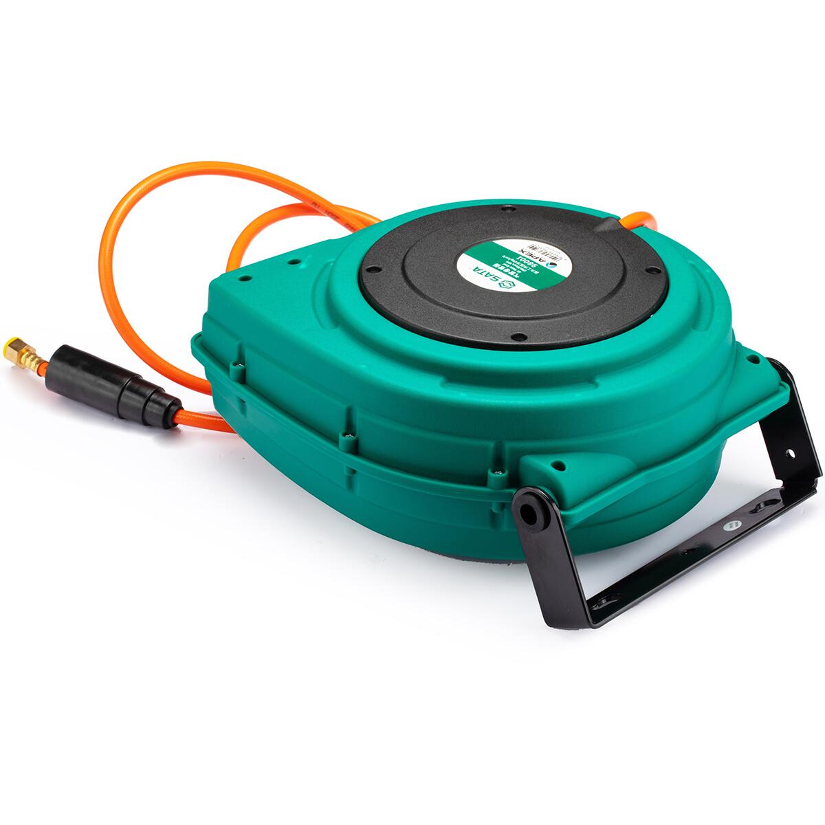 Carretel Retrátil com Mangueira de Ar 10 metros SATA - Imagem 3