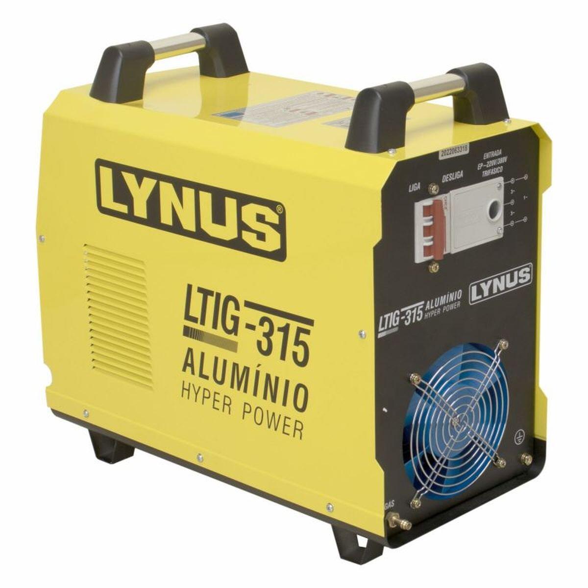 Inversora Solda TIG 315A TRI Bivolt LYNUS