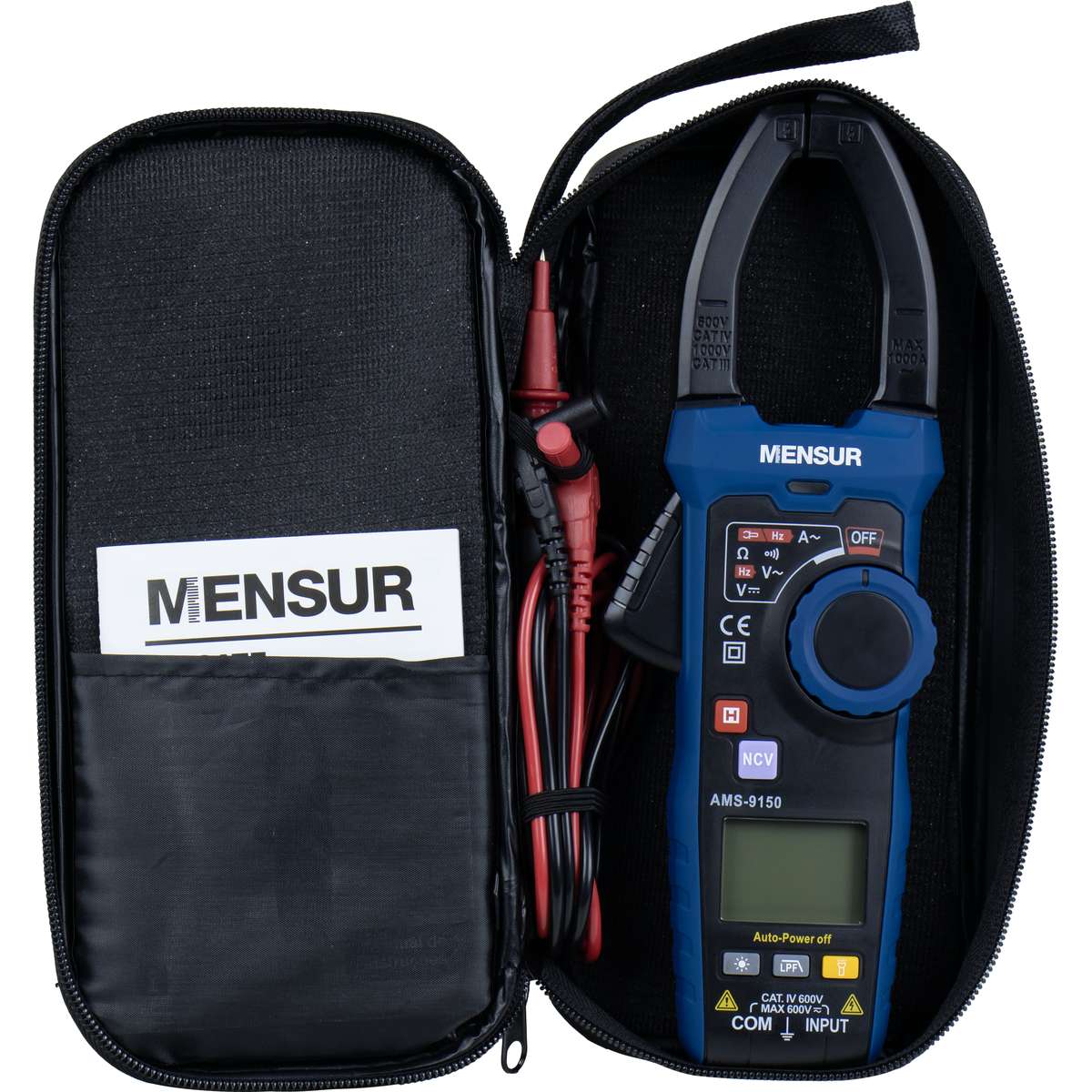 Alicate Amperímetro Digital AMS-9150 Mensur - Imagem 5