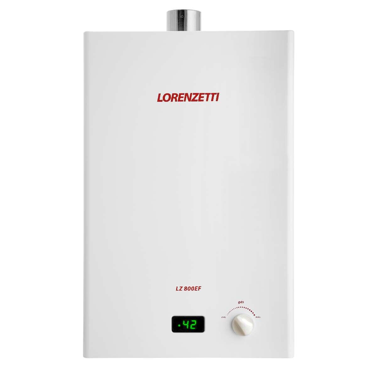 AQUECEDOR GAS LZ800EF-B GLP