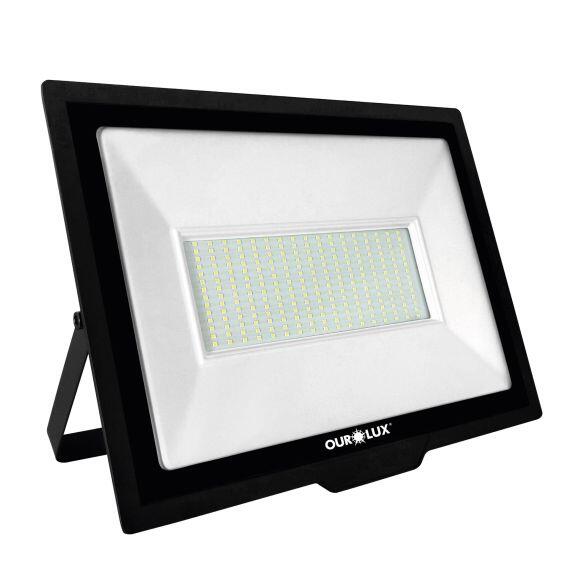 REFLETOR LED 300W 6500K BIV PRETO IP65 - Imagem 2