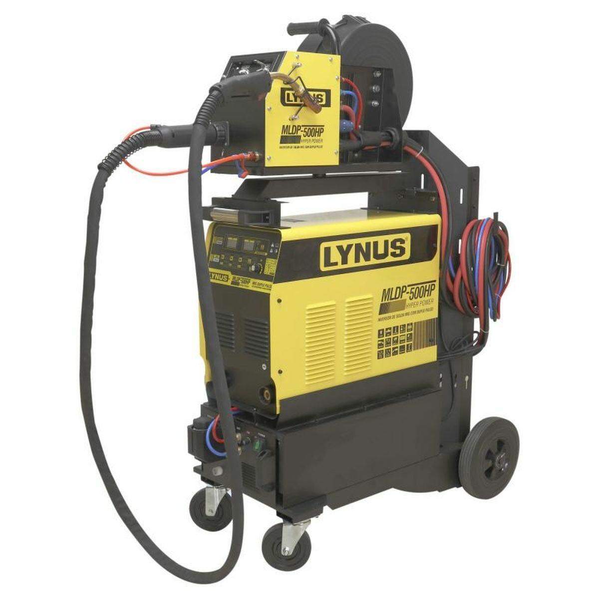 Inversor Cabeçote Externo MIG 500 Amperes Trifásico Bivolt Modelo MLDP-500 Lynus