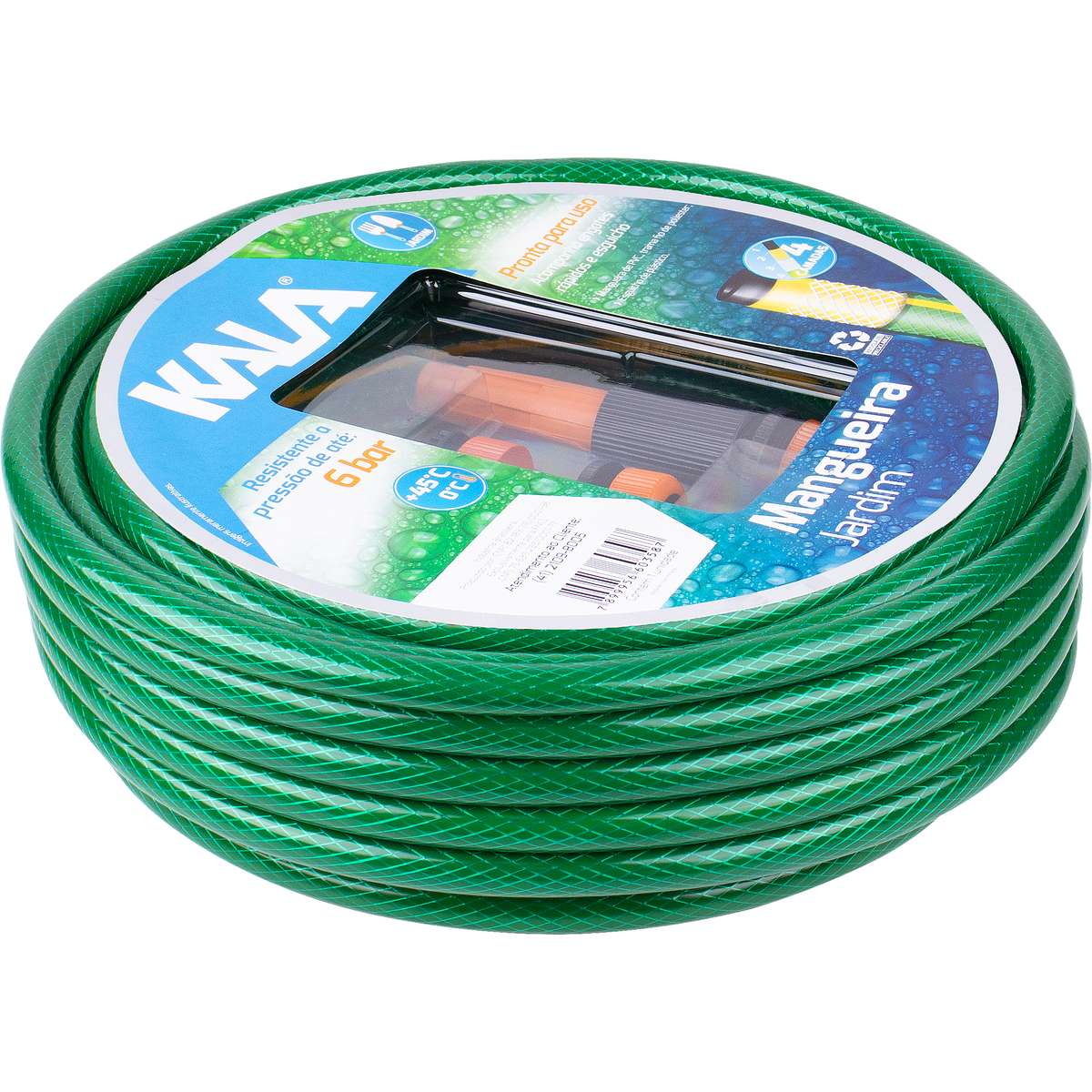 MANGUEIRA JARDIM 4 CAMADAS 20M VD KIT - Imagem 4