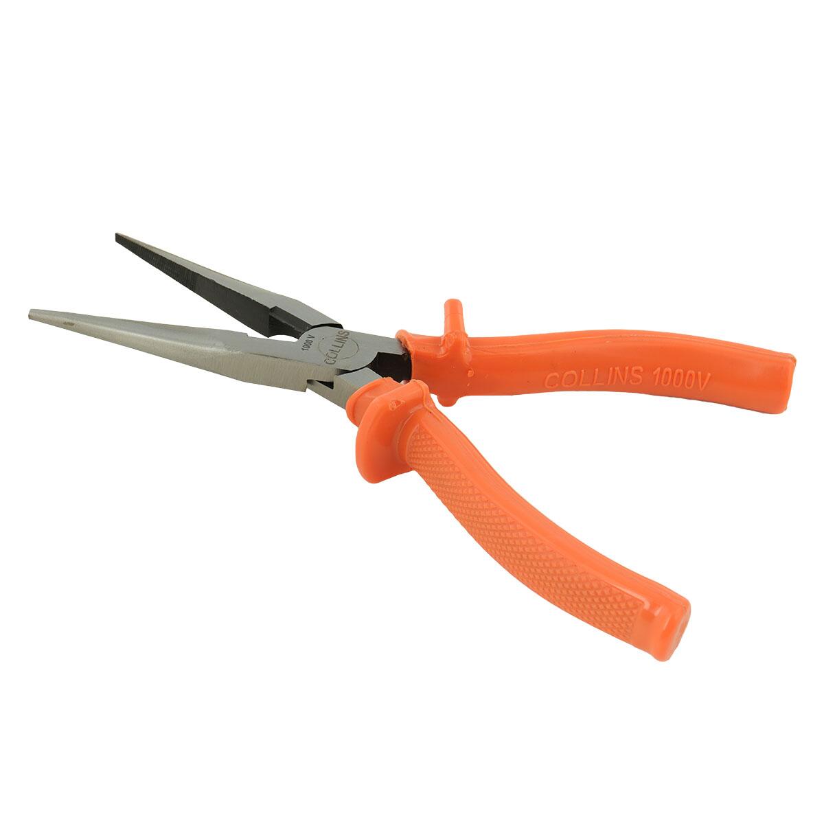 Alicate de Bico Meia Cana Longo 7.1/2” Collins - Imagem 4