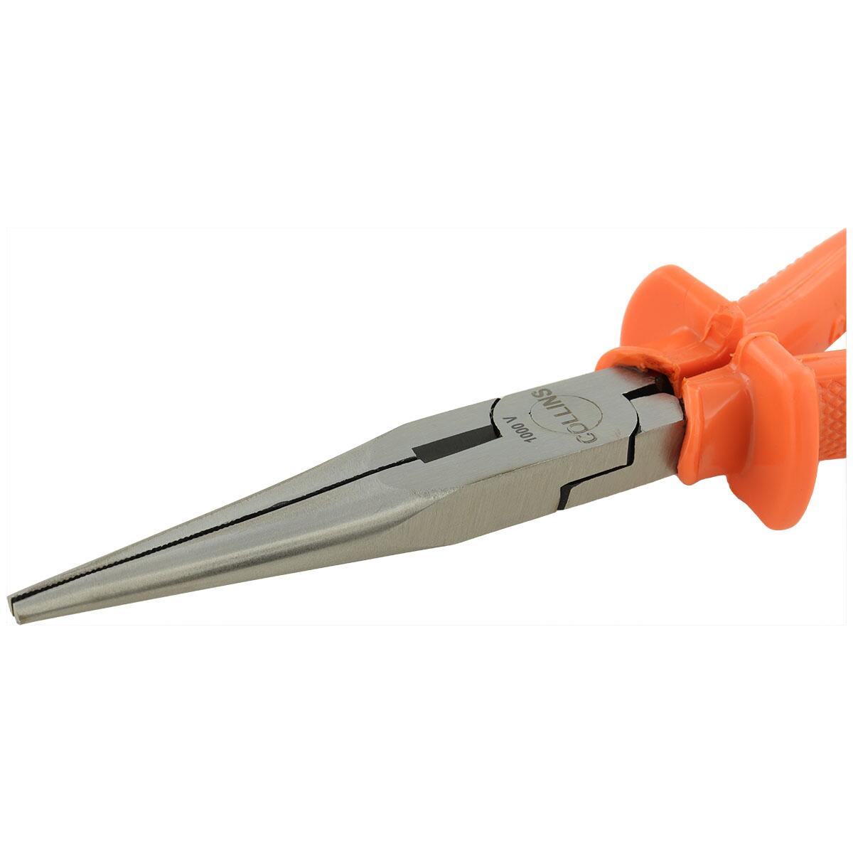 Alicate de Bico Meia Cana Longo 7.1/2” Collins - Imagem 6