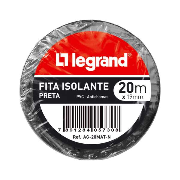 Fita Isolante PR 19X20 LEGRAND - Imagem 2