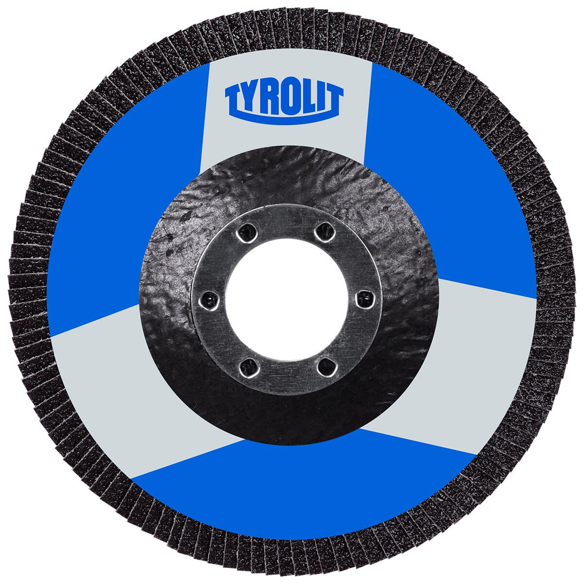 Disco Flap Zirconado Reto G80 28A 4.1/2" 115mm Tyrolit