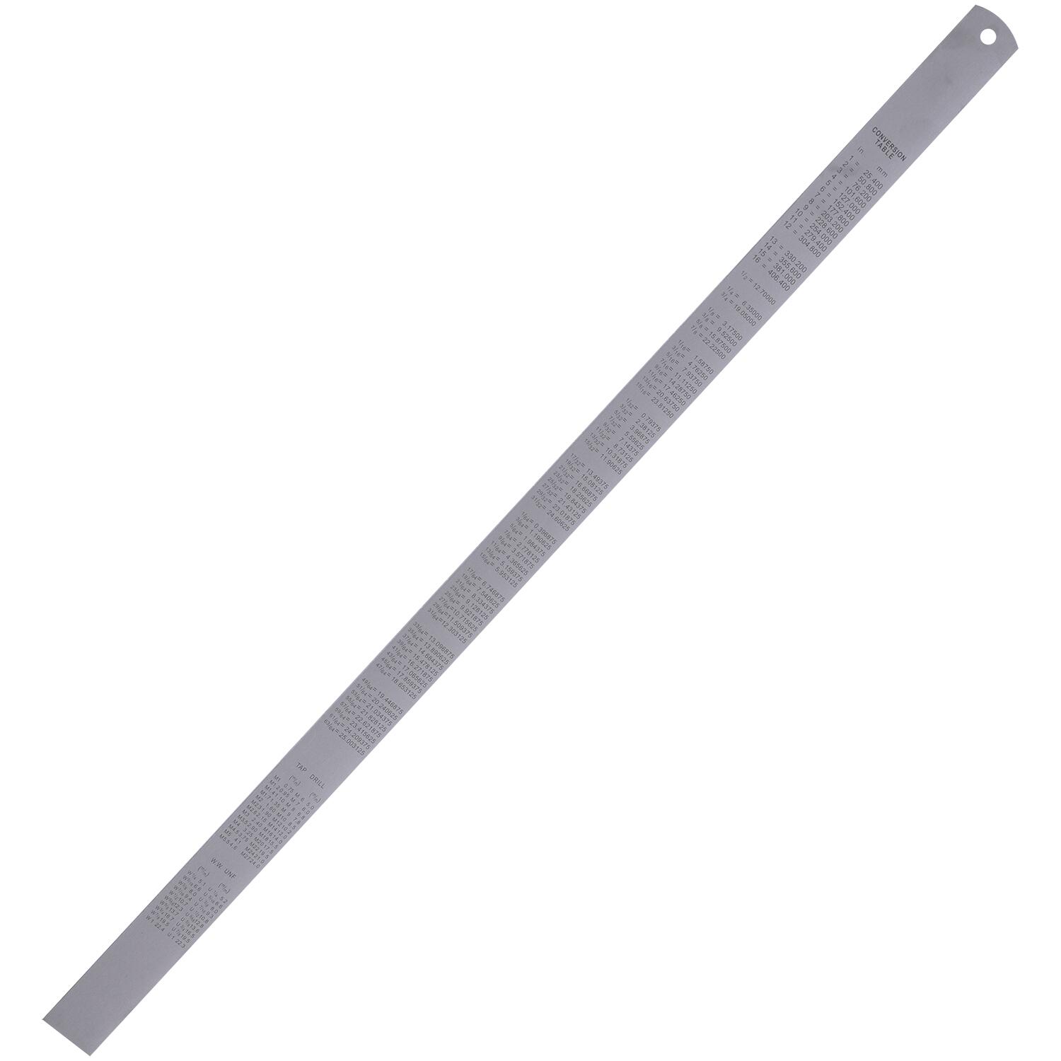 Régua/Escala De Aço Inoxidável 150mm 600.003 Kingtools - Graduação mm/in - Imagem 8