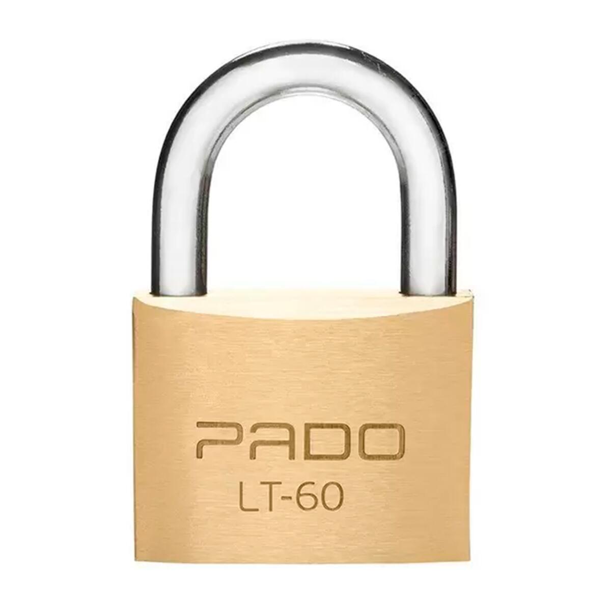 Cadeado Latão com Haste em Aço LT-60 Pado