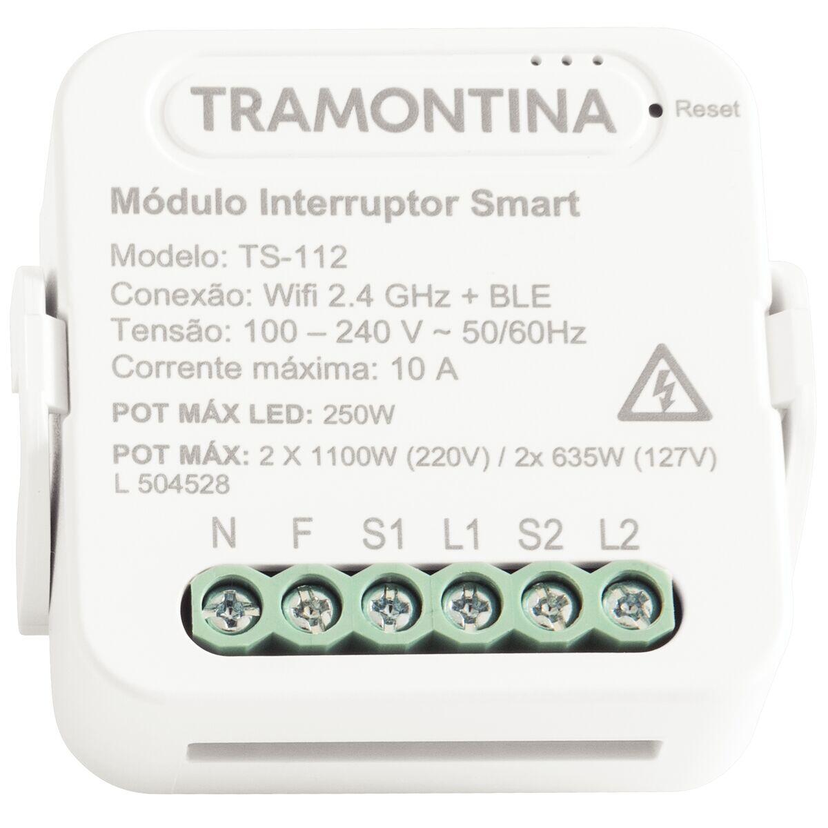 Modulo Interruptor 2 Ch Smart Tramontina - Imagem 2